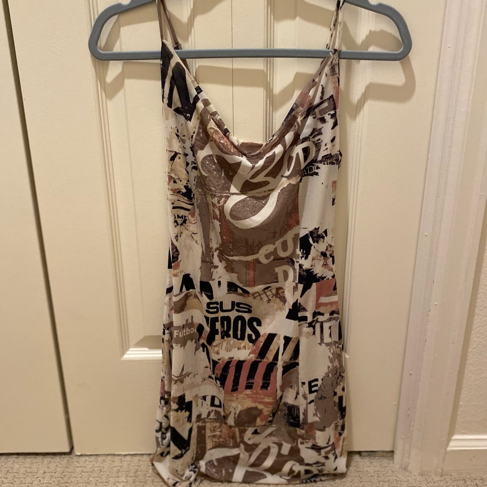 Graphic Short dress